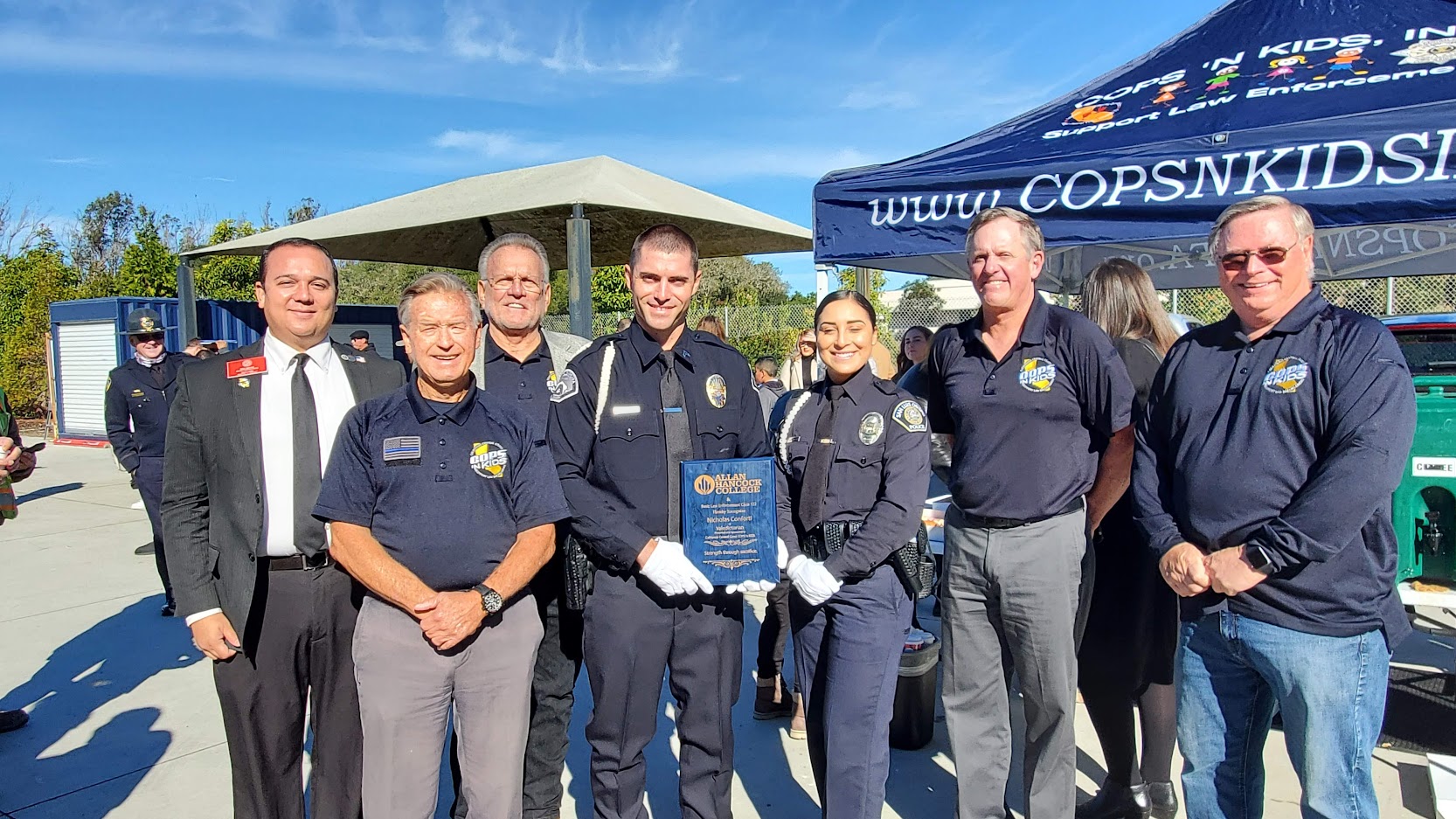Cops 'N Kids members supporting Central Coast youth and law enforcement